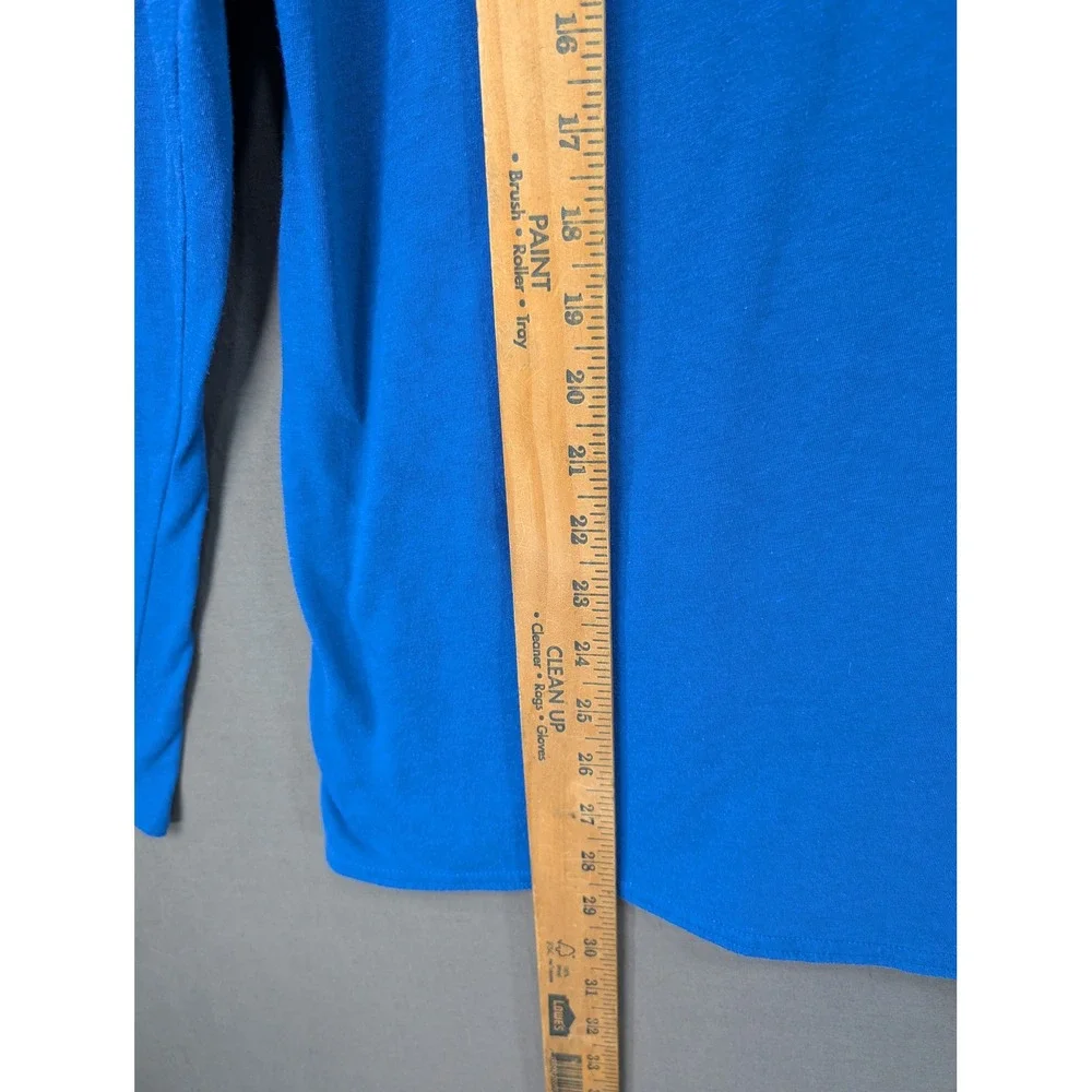 Jordan Mens Blue Dri-FIT Basketball Hoodie Size Medium